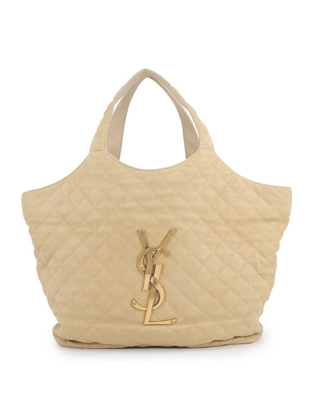 Saint Laurent Paris Tote Icare Maxi Suede Shopping
